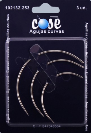 Швейные и вышивальные иглы - Набор полукруглых игл Швейные и вышивальные иглы - Набор полукруглых игл